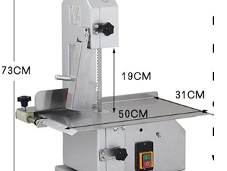 Sierra de 1 caballo de fuerza Bakerman Capacidad de motor: 1 caballo de fuerza Voltaje: 110v Peso: 40kg Diámetro de cinta: 49” Sierra de 1 caballo de fuerza Bakerman Capacidad de motor: 1 caballo de fuerza Voltaje: 110v Peso: 40kg Diámetro de cinta: 49”