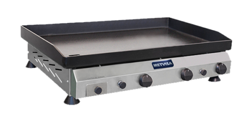 Vista previa de la meta description: Plancha a Gas con Prensador Metvisa 3 quemadores - Equipro S.A. - Equipo industrial para restaurante - Venta de equipo para cocina industrial Guatemala